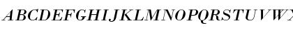 Bodoni Italic Font