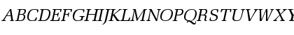 Melior LT Std Italic Font