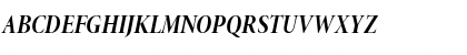 Minion Pro Bold Cond Italic Display Font
