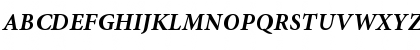 Minion Pro Bold Italic Font