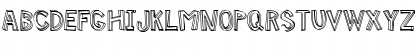 Mitten Hollow Font