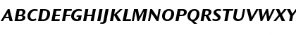 Ocean Sans Std Bold Extended Italic Font