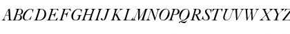 CaslonFiveSSK Italic Font