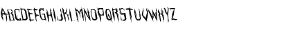 Horroroid Leftalic Italic Font