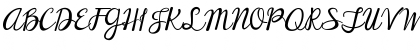 Janda Elegant Handwriting Regular Font