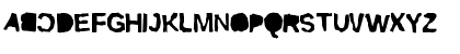 ripTRASHcut Mirror Font