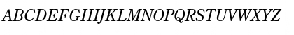 Century-Old-Style Italic Font