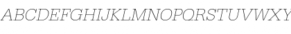 URWTypewriterTExtLigWid Oblique Font