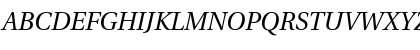 UtopiawithOldstyleFigures RomanItalic Font