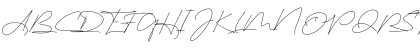 East liberty signature Regular Font