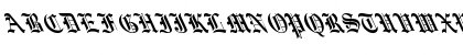 MEngravers Old English Leftie Regular Font