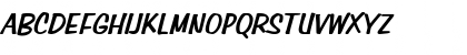 Simpson Bold Italic Font