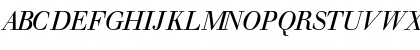 WalbaumOSSSK Italic Font