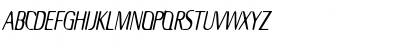 OdysseyCondensed Oblique Font