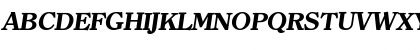 Clarity Serif Heavy SF Bold Italic Font