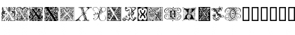 Ornamental Initials X Regular Font