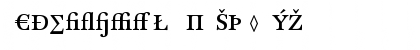 CliffordNine Regular Font