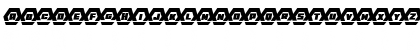 HeXkEy Laser Italic Regular Font