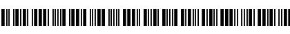 Code39SmallLow Regular Font