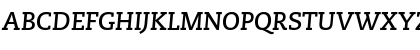 Caecilia eText Bold Italic Font