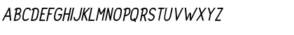 Rolhausen Slanted Regular Font