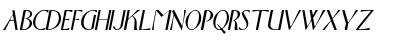 Pavis Oblique Font