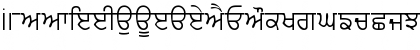 Punjabi Regular Font