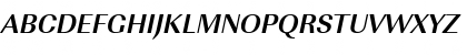 RicoBecker Bold Italic Font