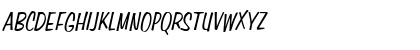 SimpsonCondensed Italic Font