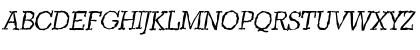 StaffordRandom-Light Italic Font