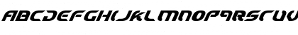 Starfighter Cadet Bold Italic Bold Italic Font