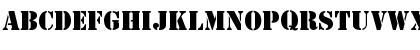 Stencil ICG Regular Font