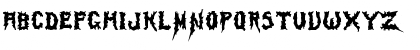 Swamp Thing Regular Font