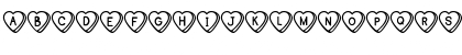 Sweet Hearts BV Regular Font