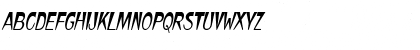 TempuraNarrow kursiv Font