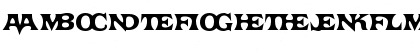 Tomato Ligatures Regular Font