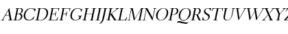 Trann Italic Font