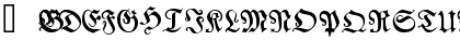 BarbourCapsSSK Regular Font