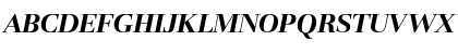 BasiliaT Bold Italic Font
