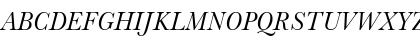 Baskervlle2 BT Italic Font