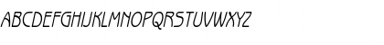 BeagleCondensed Italic Font