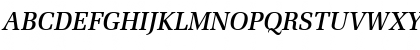 Becker Latino Med Italic Font