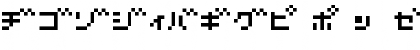 D3 Littlebitmapism Katakana Regular Font