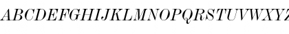 DeVinne BT Italic Font