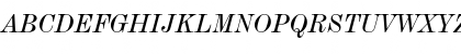 DeVinne Txt BT Italic Font