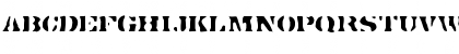 DirtyBakersDozen Gaunt Regular Font