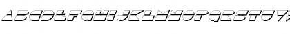 Disco Duck 3D Italic 3D Italic Font