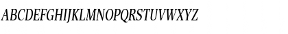 Esperanto Cond Italic Font