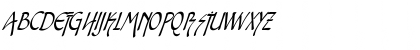 Fontasia Three Script Italic Font