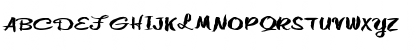 FZ HAND 10 MANGLED EX Normal Font